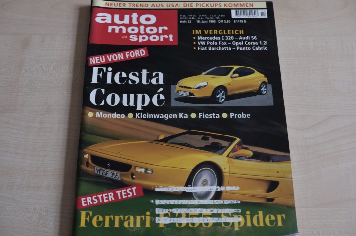 Auto Motor und Sport 13/1995